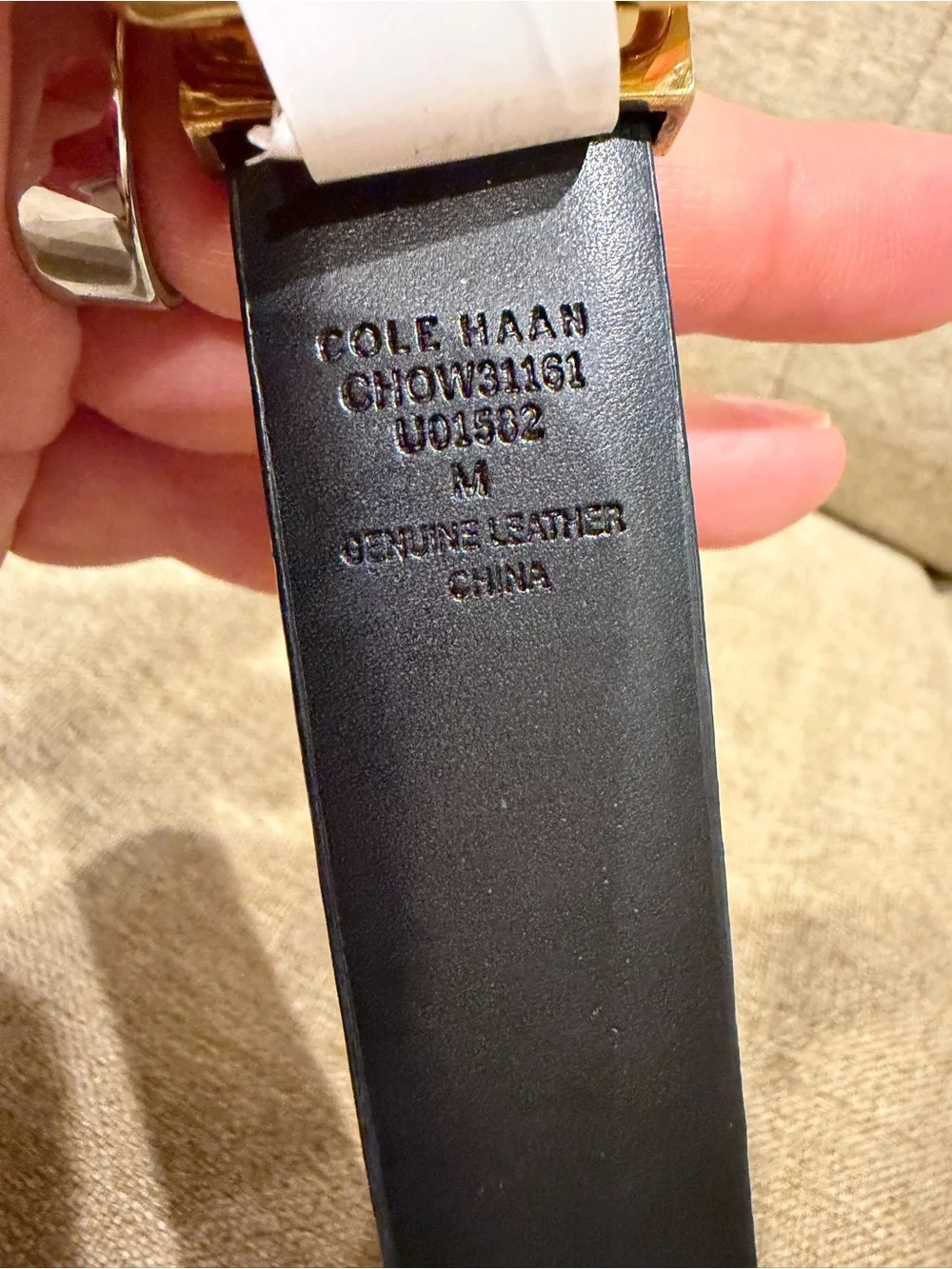 Cole Haan Reversible Leather Belt